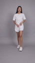OWO The Label Women Shorts, Half Pant For Women Stripe Print, Best Quality Shorts (OTLWS09)